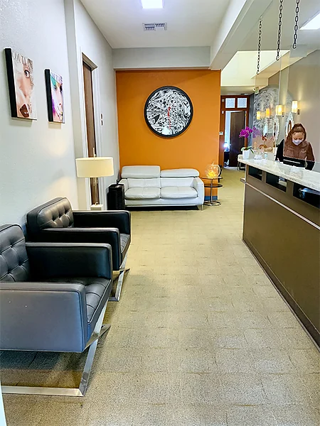 Mt. Diablo Family Dentists — welcoming reception lobby